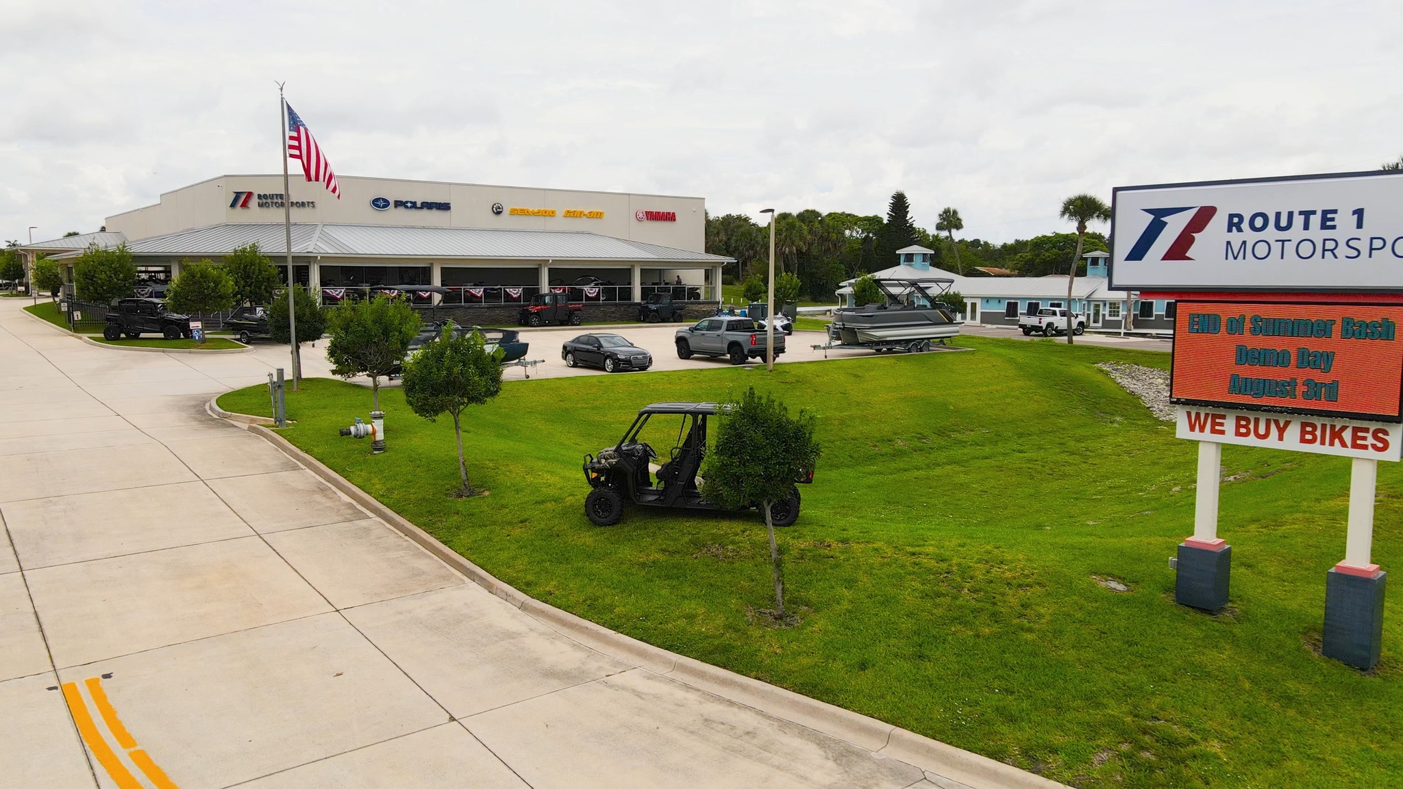 Route 1 Motorsports Facebook ad: Ride the Space Coast With Route 1 Motorsports, Your…