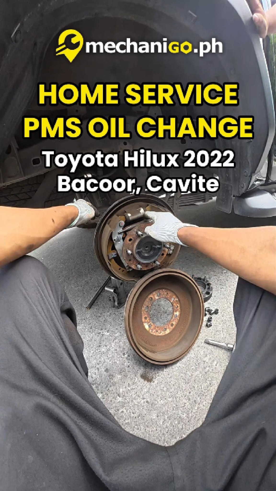 MechaniGo.ph Facebook ad: Home Service PMS for 2022 Toyota Hilux in Bacoor, Cavite |…
