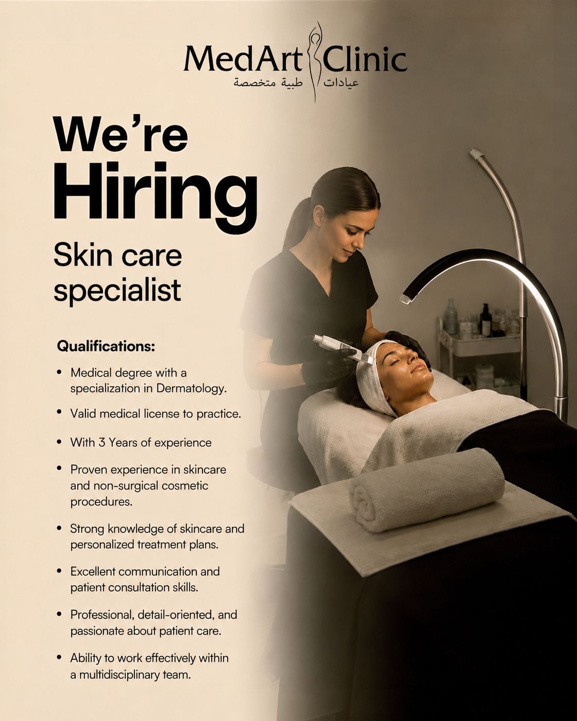 MedArt Clinic Facebook ad