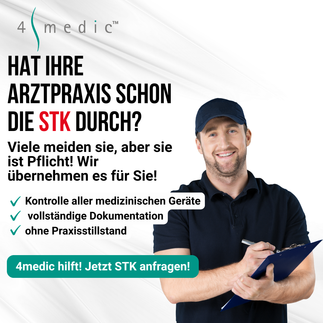 4medic GmbH Facebook ad: STK für Ihre Medizintechnik überfällig?
