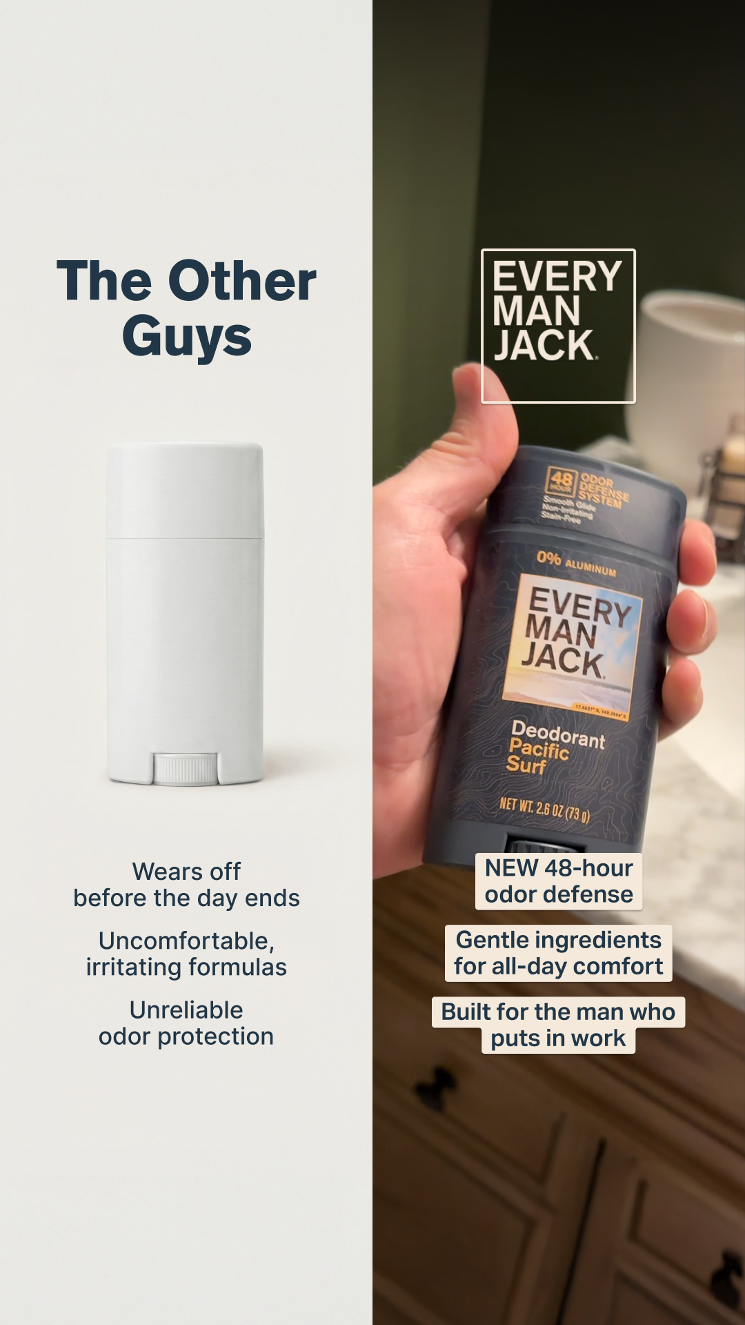 Every Man Jack Facebook ad