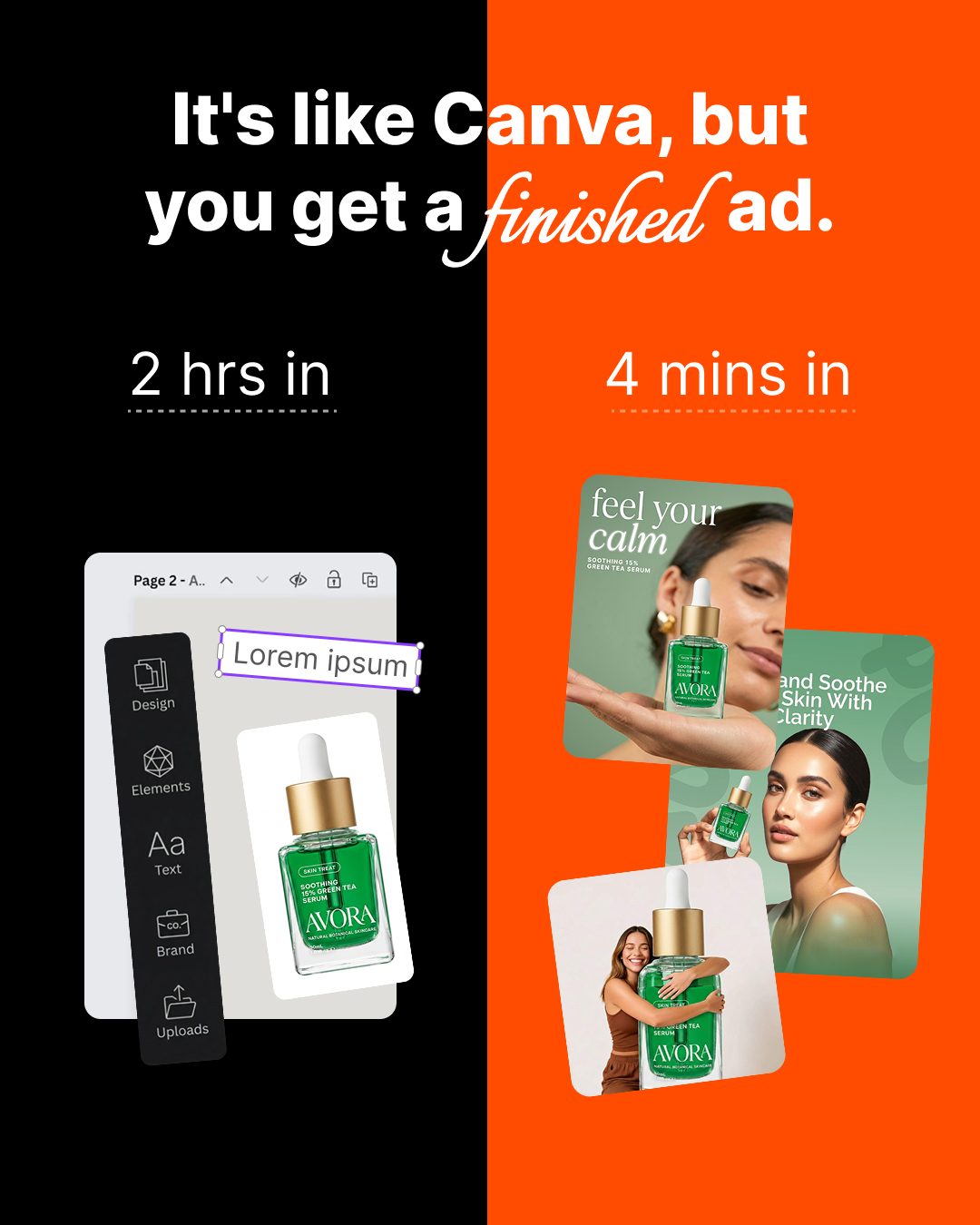 Oz: AI Marketing Platform Facebook ad