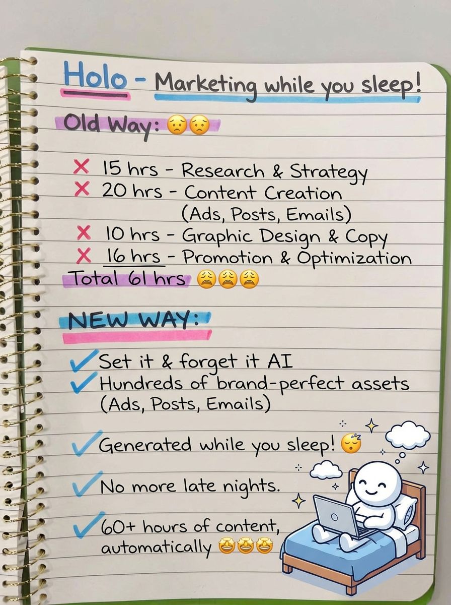 Holo Facebook ad