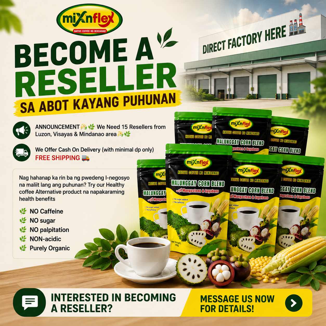 Native Coffee ng Mindanao Facebook ad