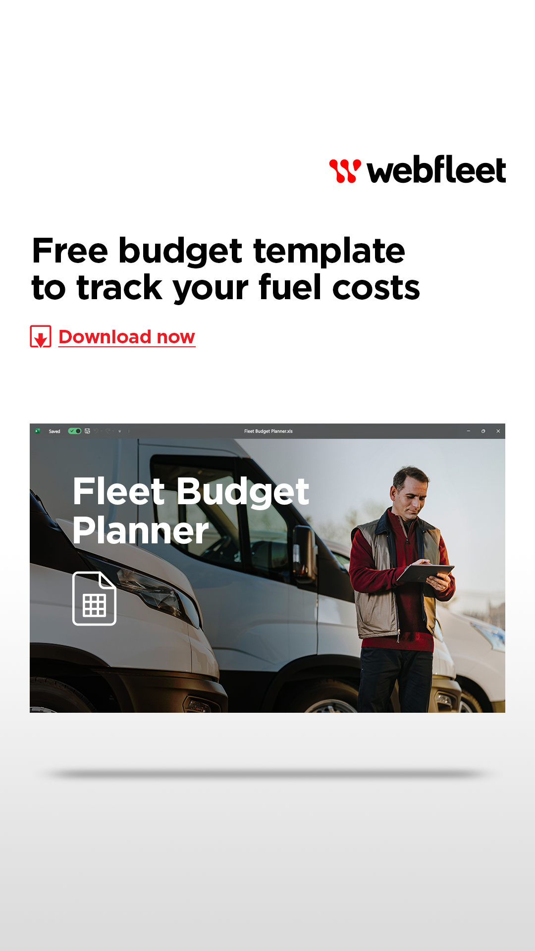 Webfleet Facebook ad