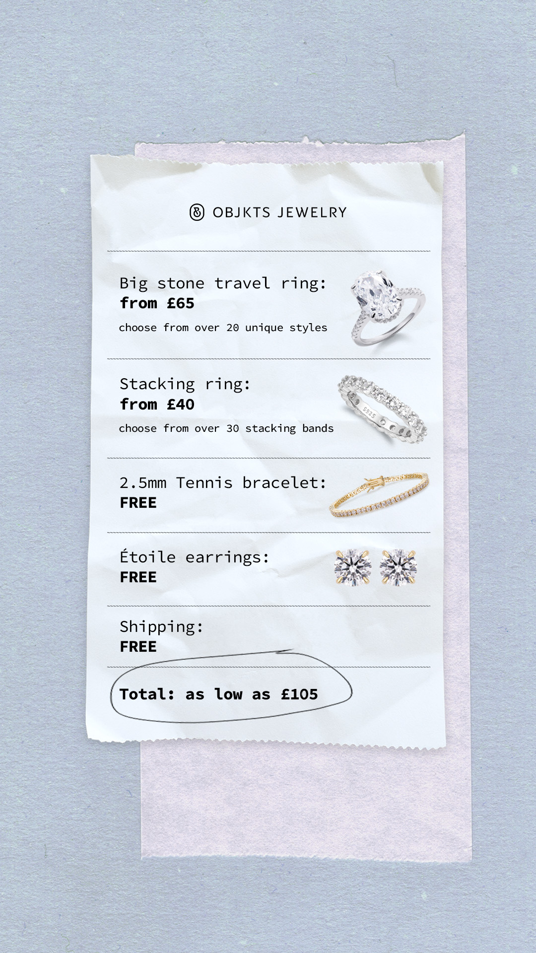 Objkts Jewelry Facebook ad