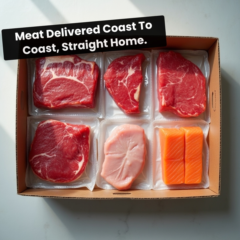 QuickSearches Resurgence Facebook ad: Nationwide Home Meat Delivery!