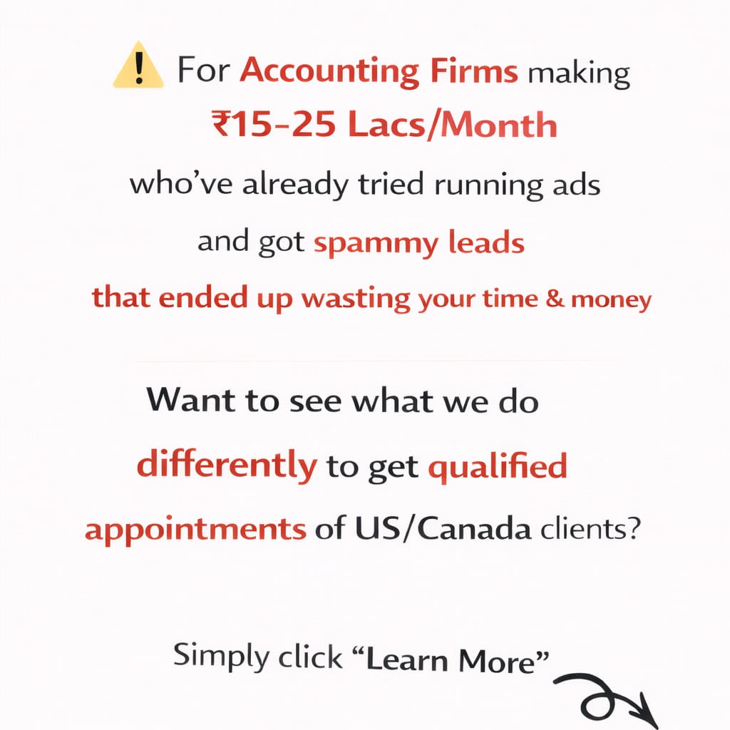 Ravindra Singh Facebook ad