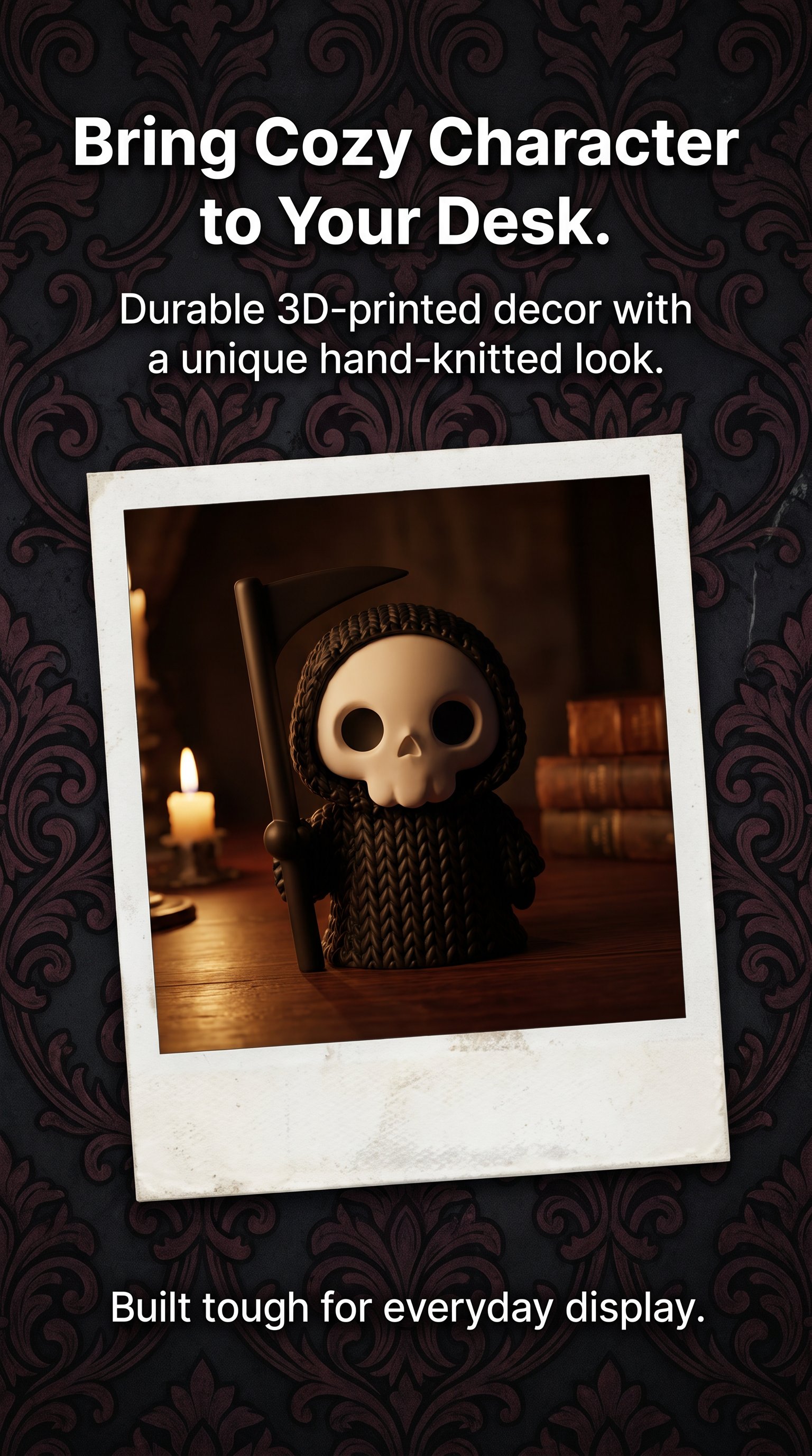 Zeely Growth Ads Facebook ad: Want to add cozy charm to your home decor? Try our knitted…