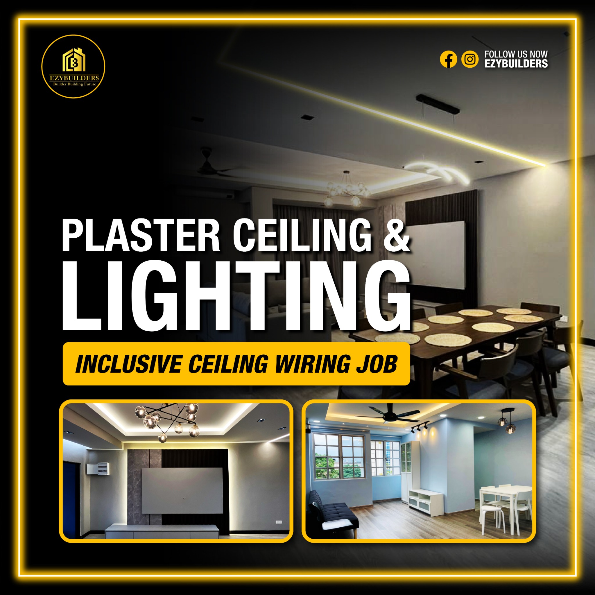EZYBUILDERS Facebook ad