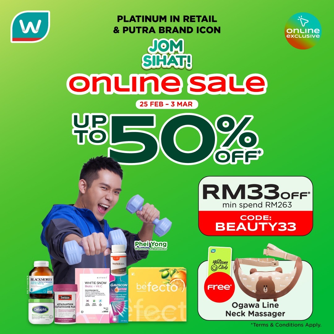 Watsons Facebook ad