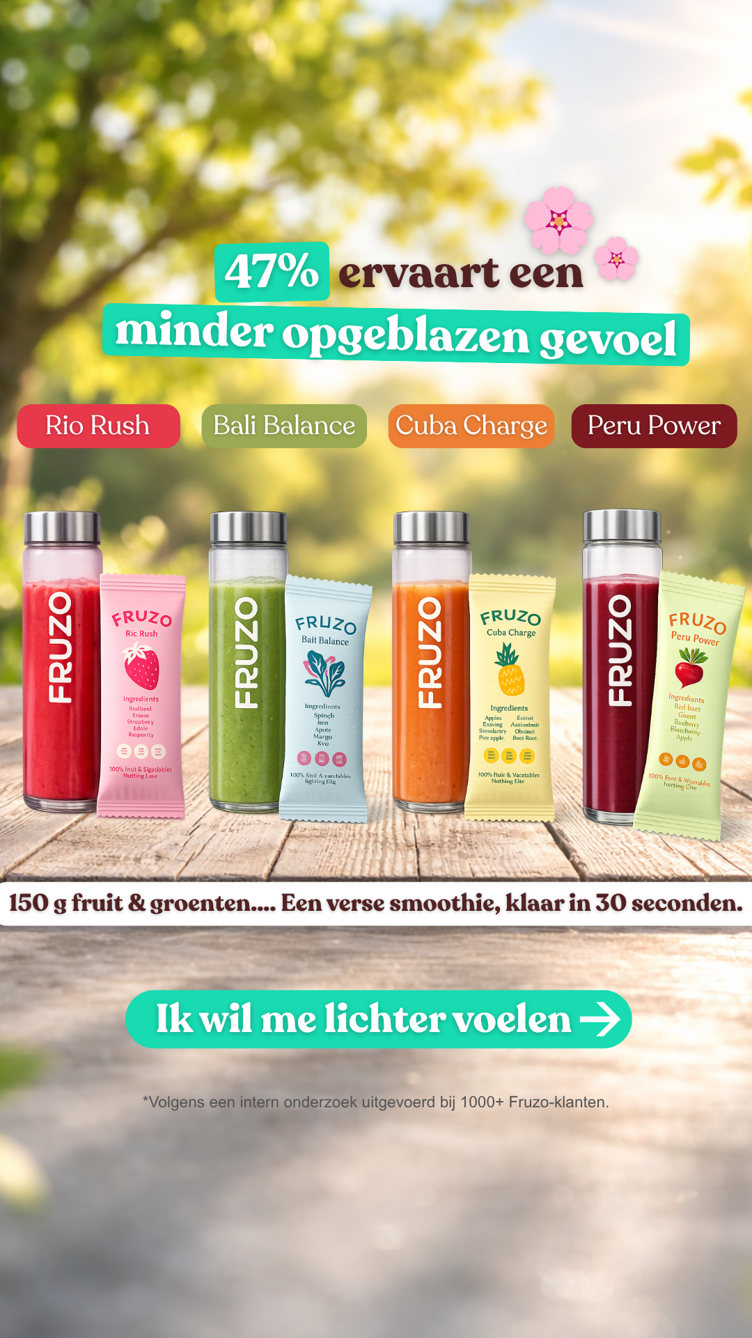 Fruzo Facebook ad