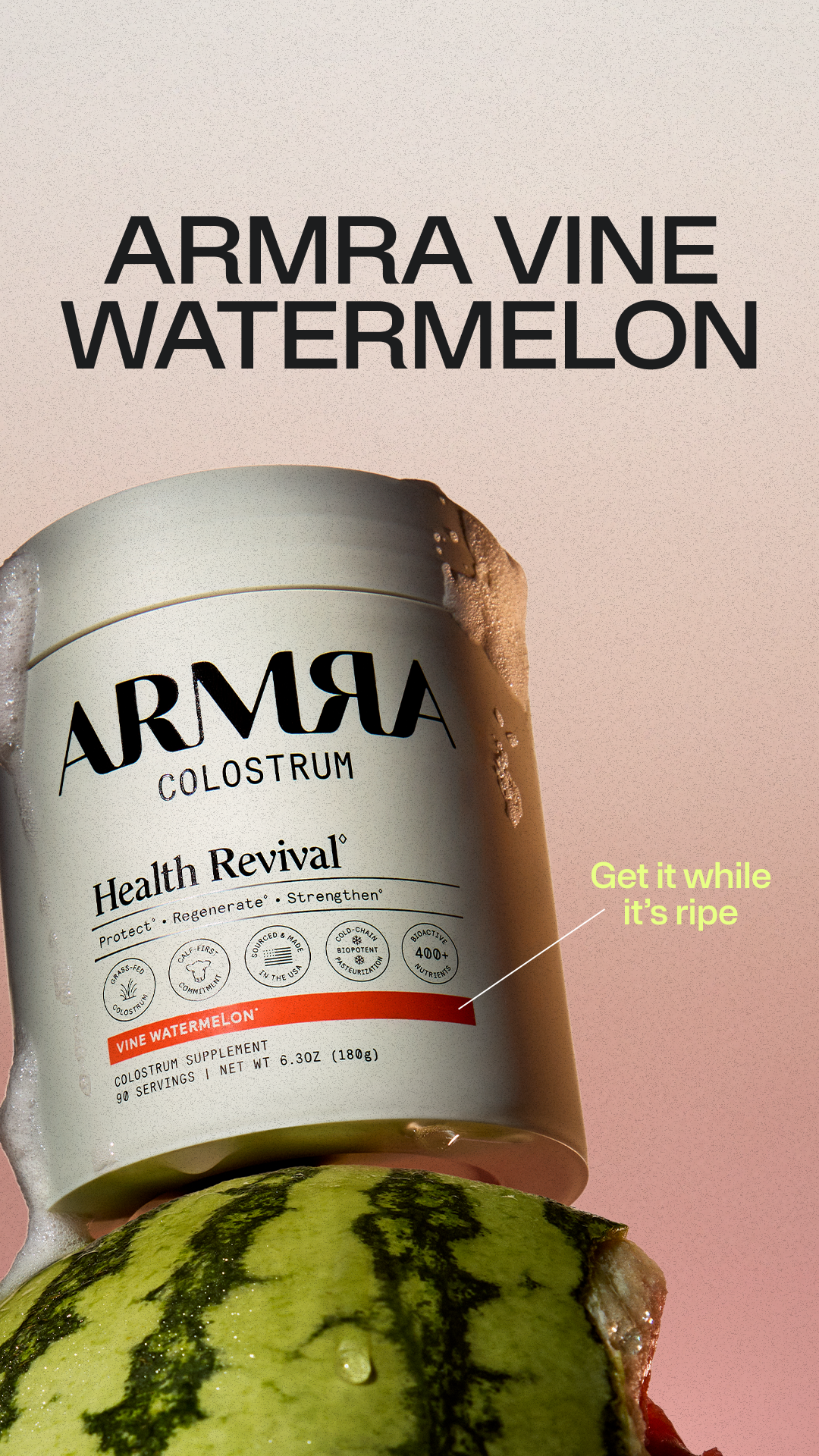 ARMRA Facebook ad