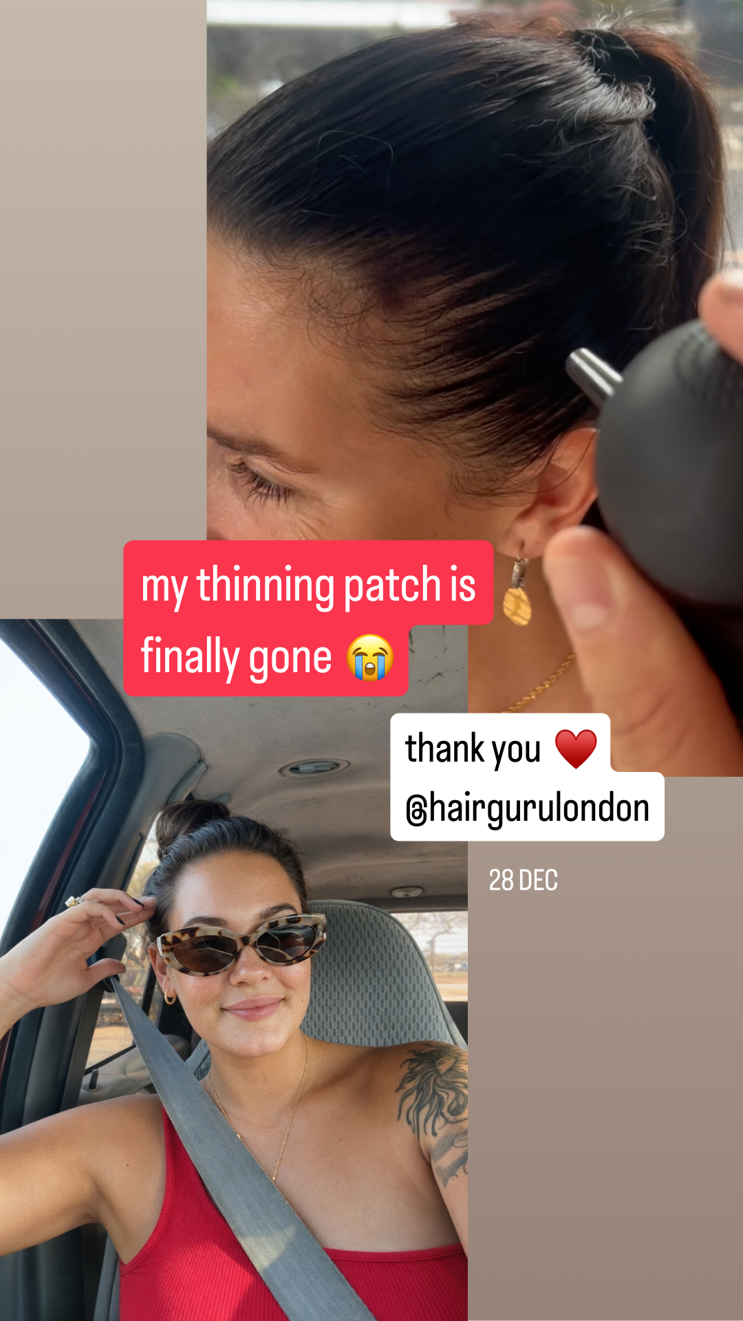 Hair Guru London Facebook ad