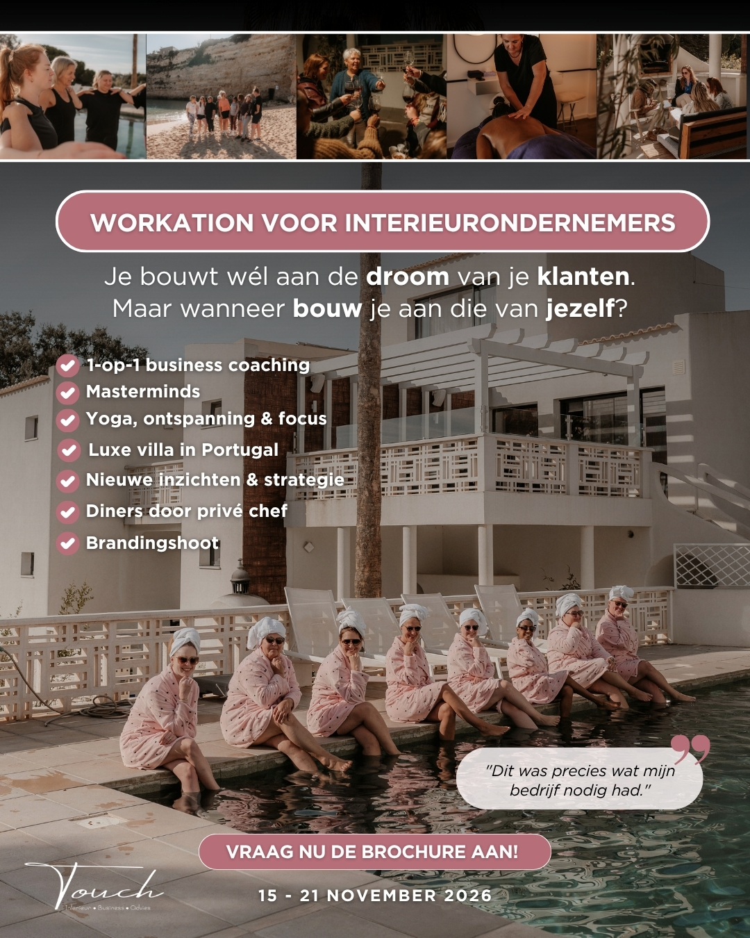 Touch Interieur Facebook ad: Download nu vrijblijvend de brochure!
