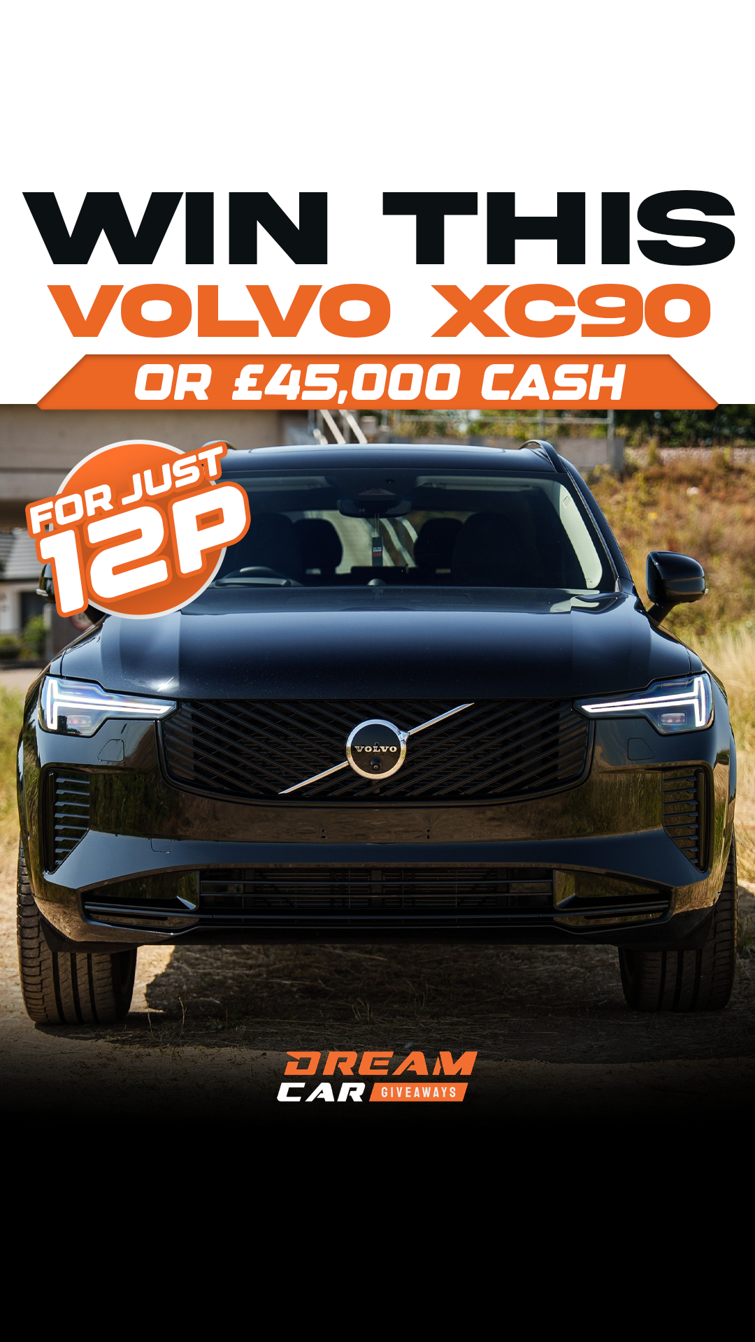 Dream Car Giveaways Facebook ad