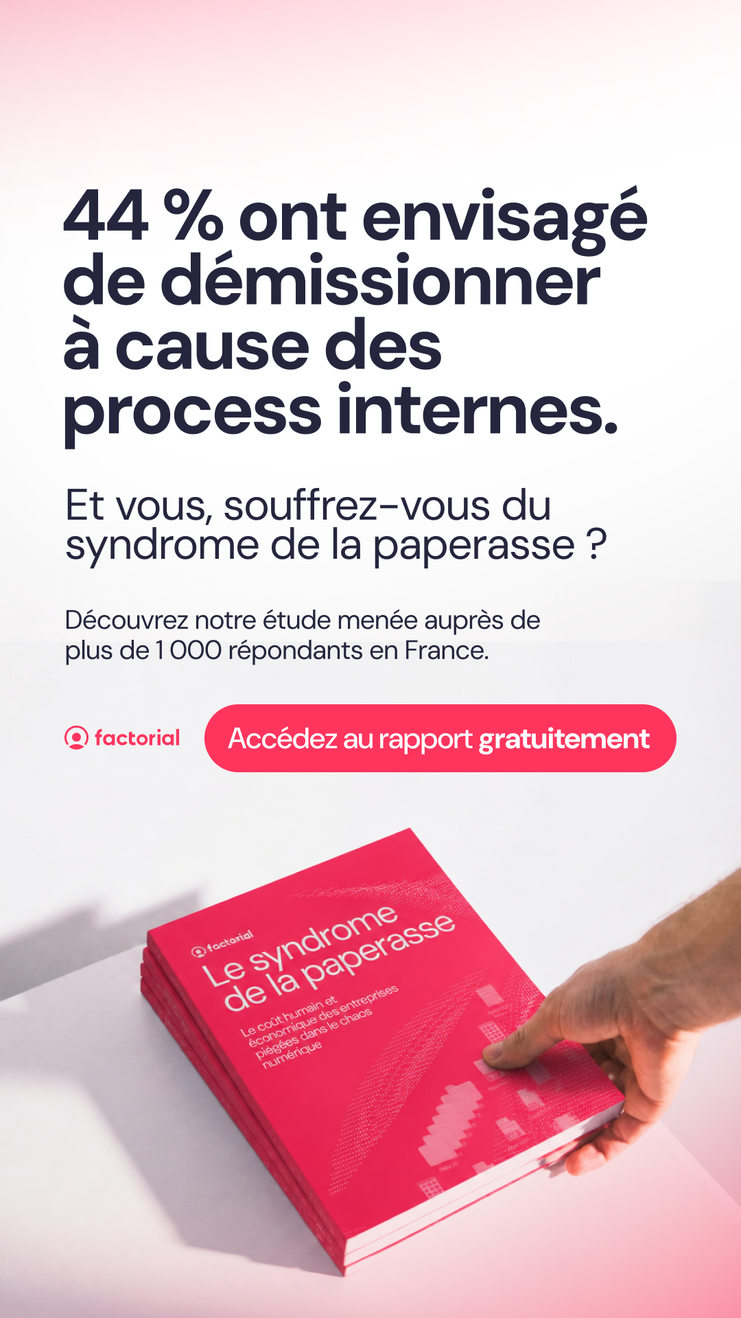 Factorial FR Facebook ad