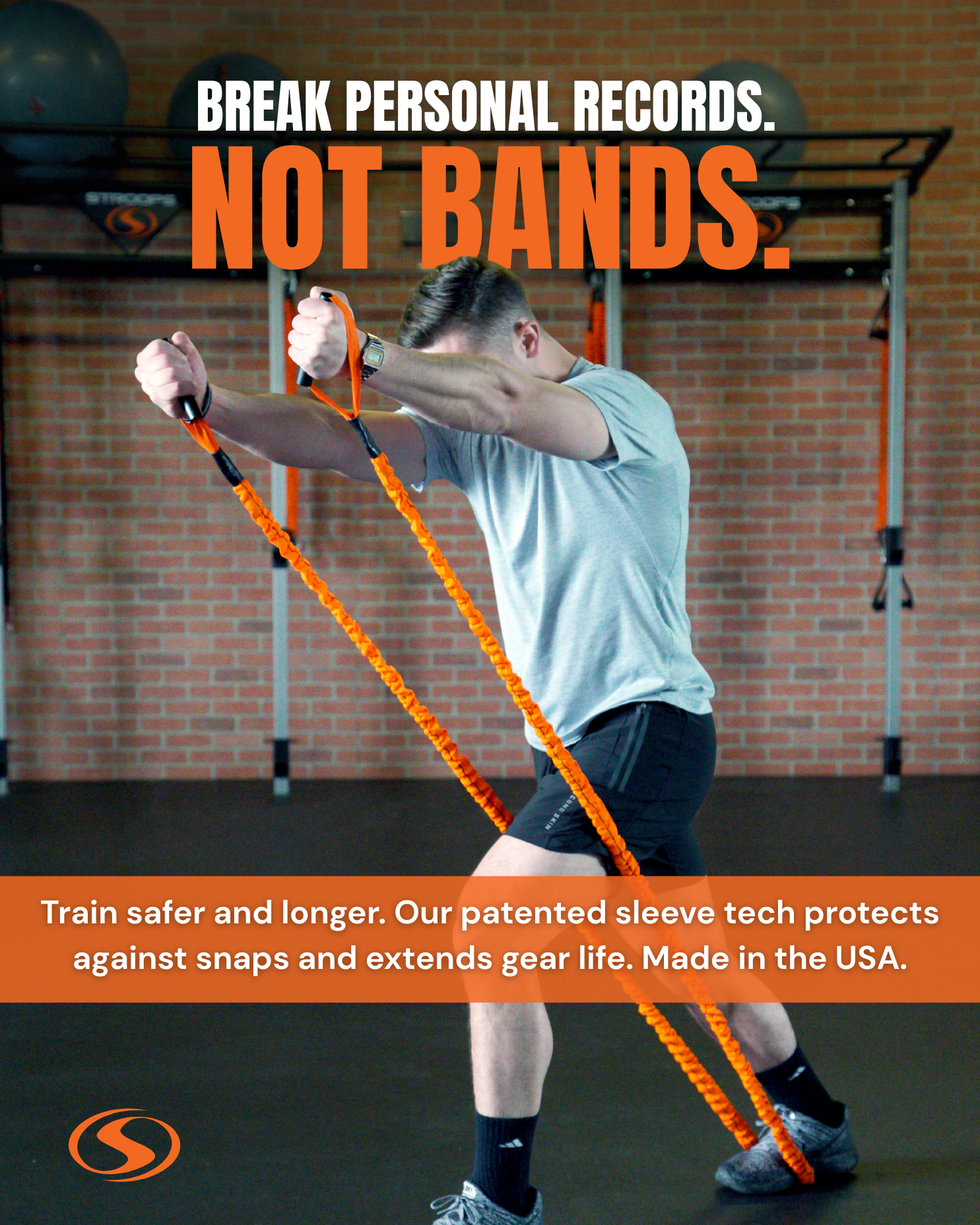 Stroops Facebook ad: Stroops: Train Harder & Safer