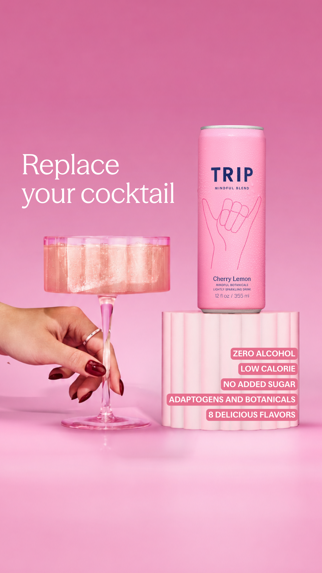 TRIP Facebook ad: 30K+ 5-star reviews