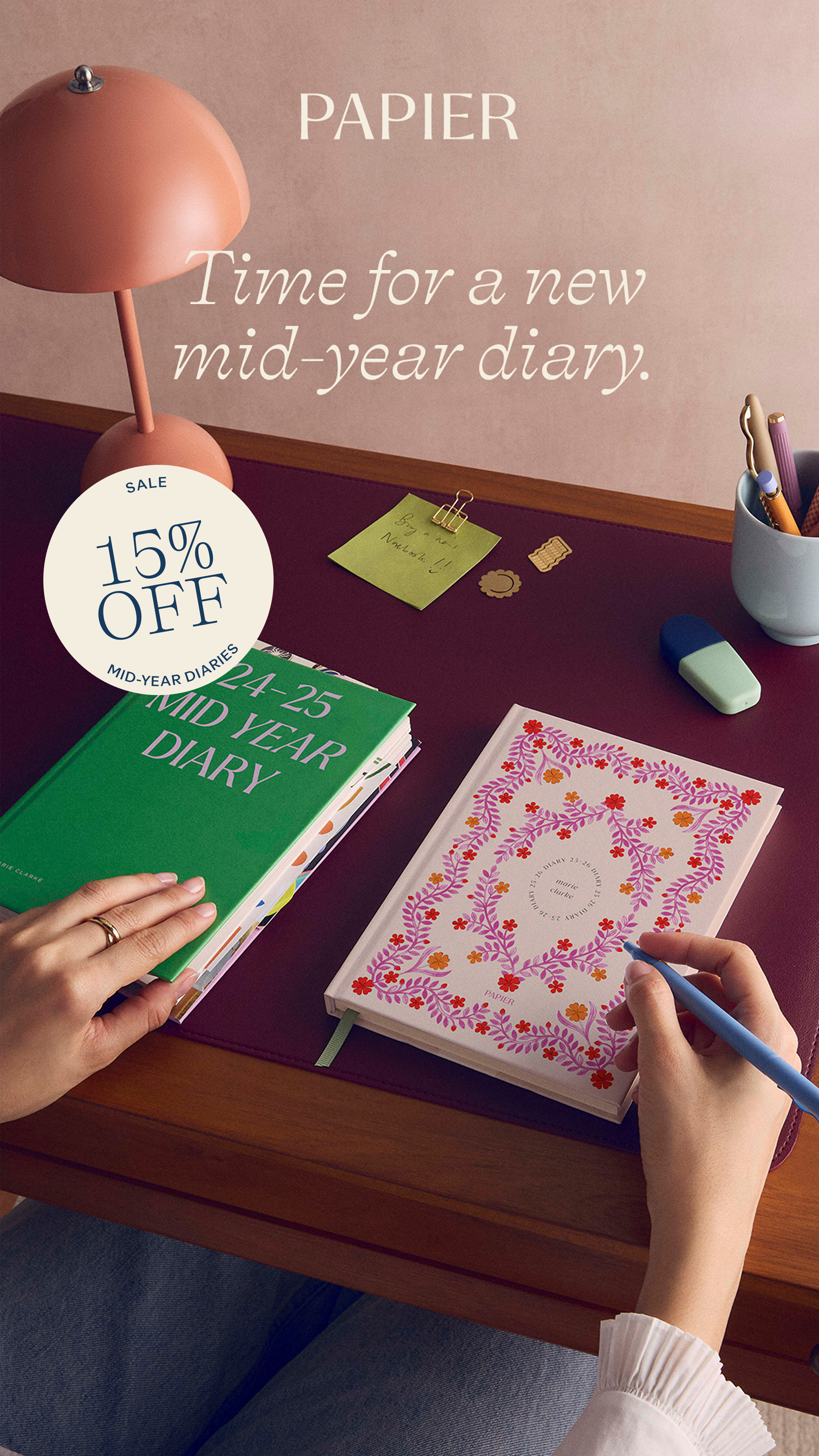 Papier Facebook ad