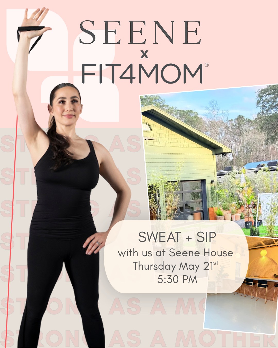 Fit4Mom Summerville Facebook ad: SEENE x FIT4MOM