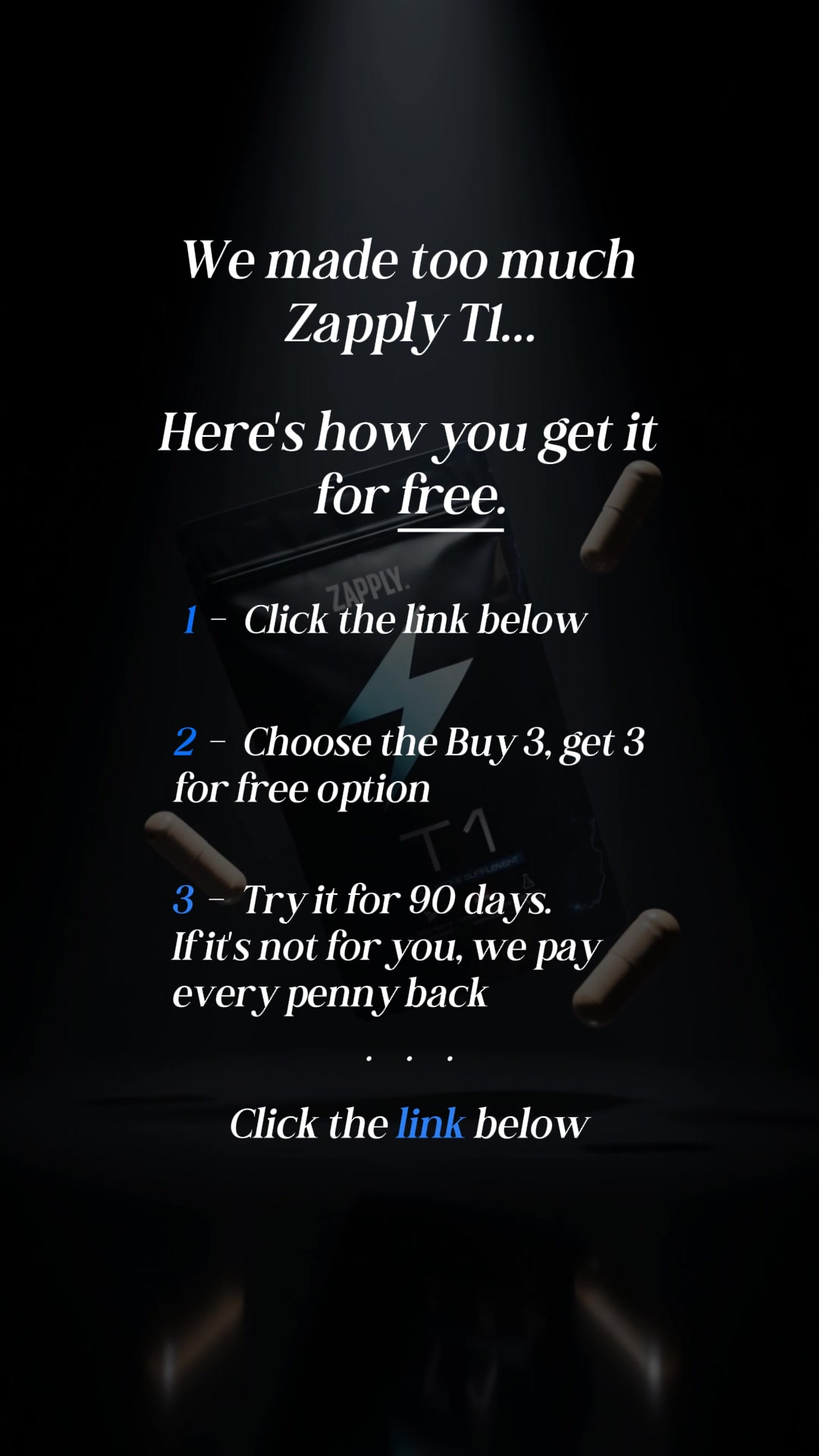 Zapply EU Facebook ad: The supplement that actually works
