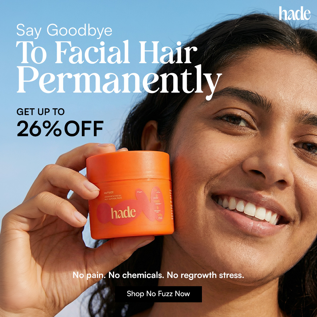 Hade Organic Skincare Facebook ad