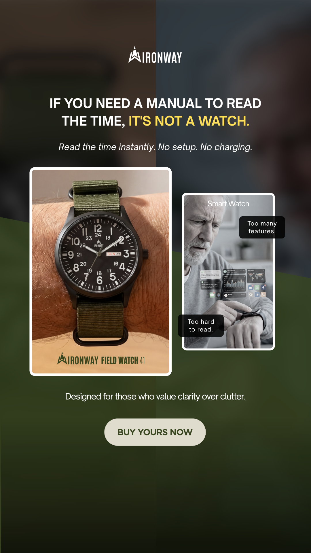 Ironway Facebook ad