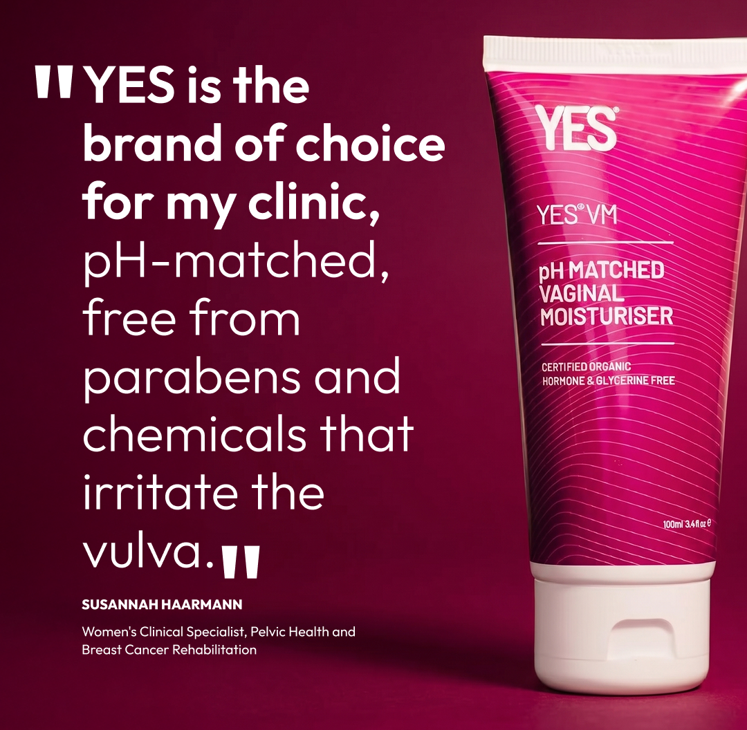 YES - The Organic Intimacy Company Facebook ad