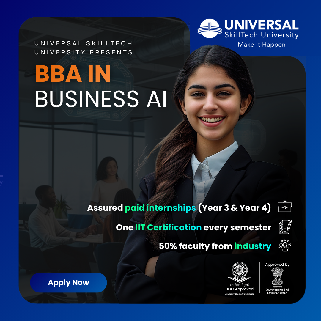 Universal SkillTech University New-Gen Degrees Facebook ad