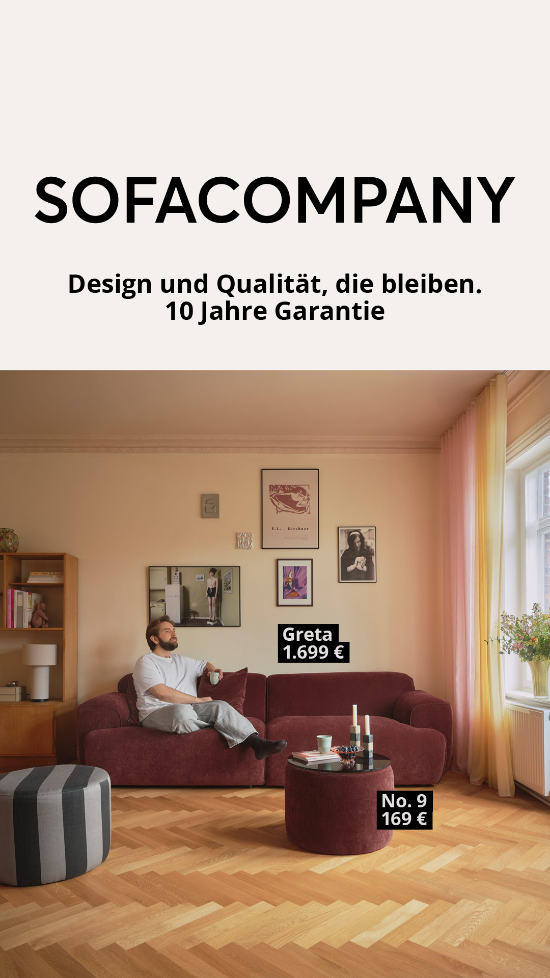 Sofacompany Facebook ad
