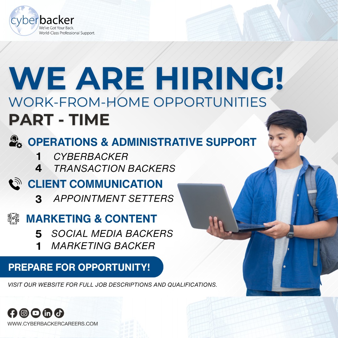 Cyberbacker Careers Facebook ad: There’s More to Discover
