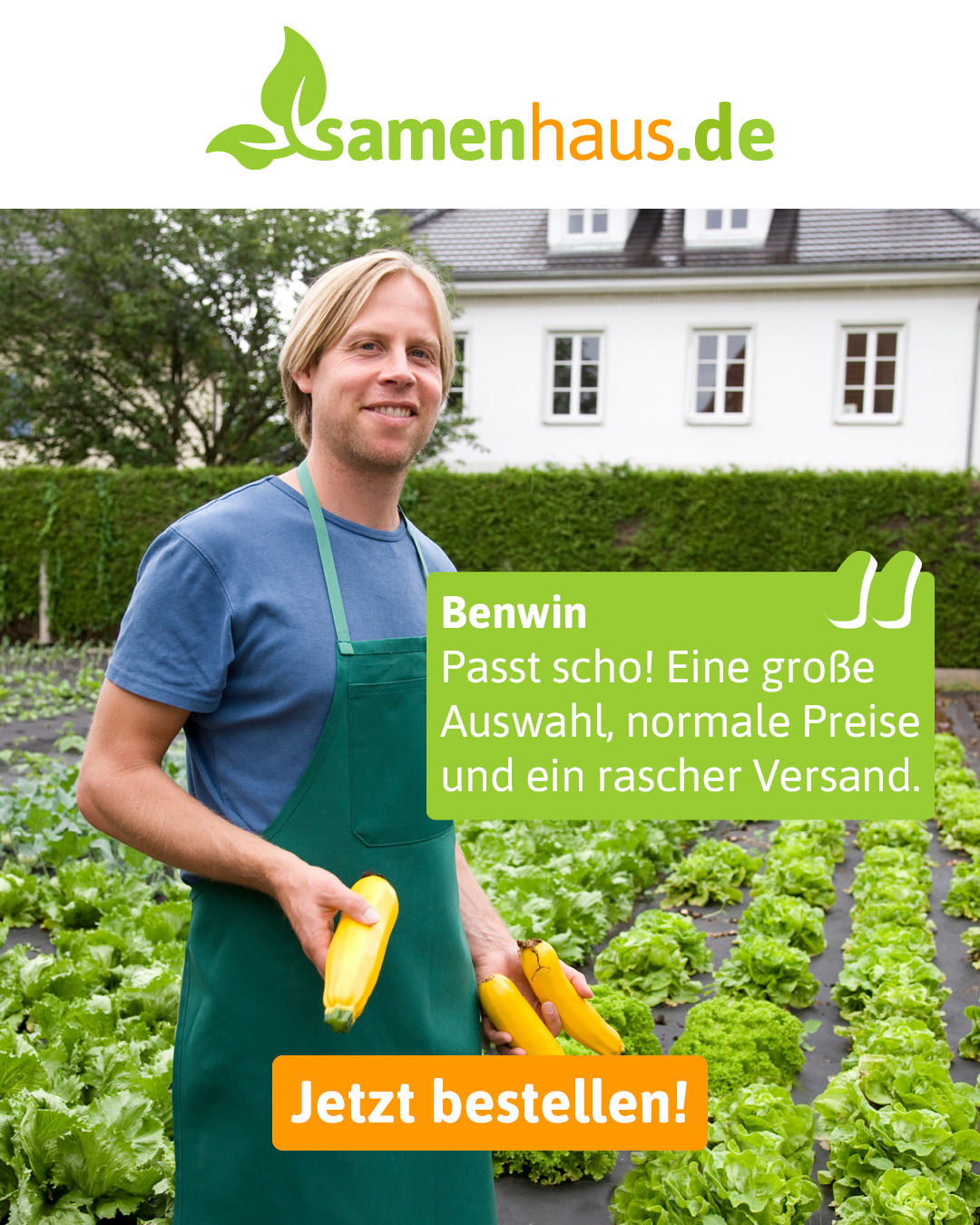 Samenhaus Müller Facebook ad