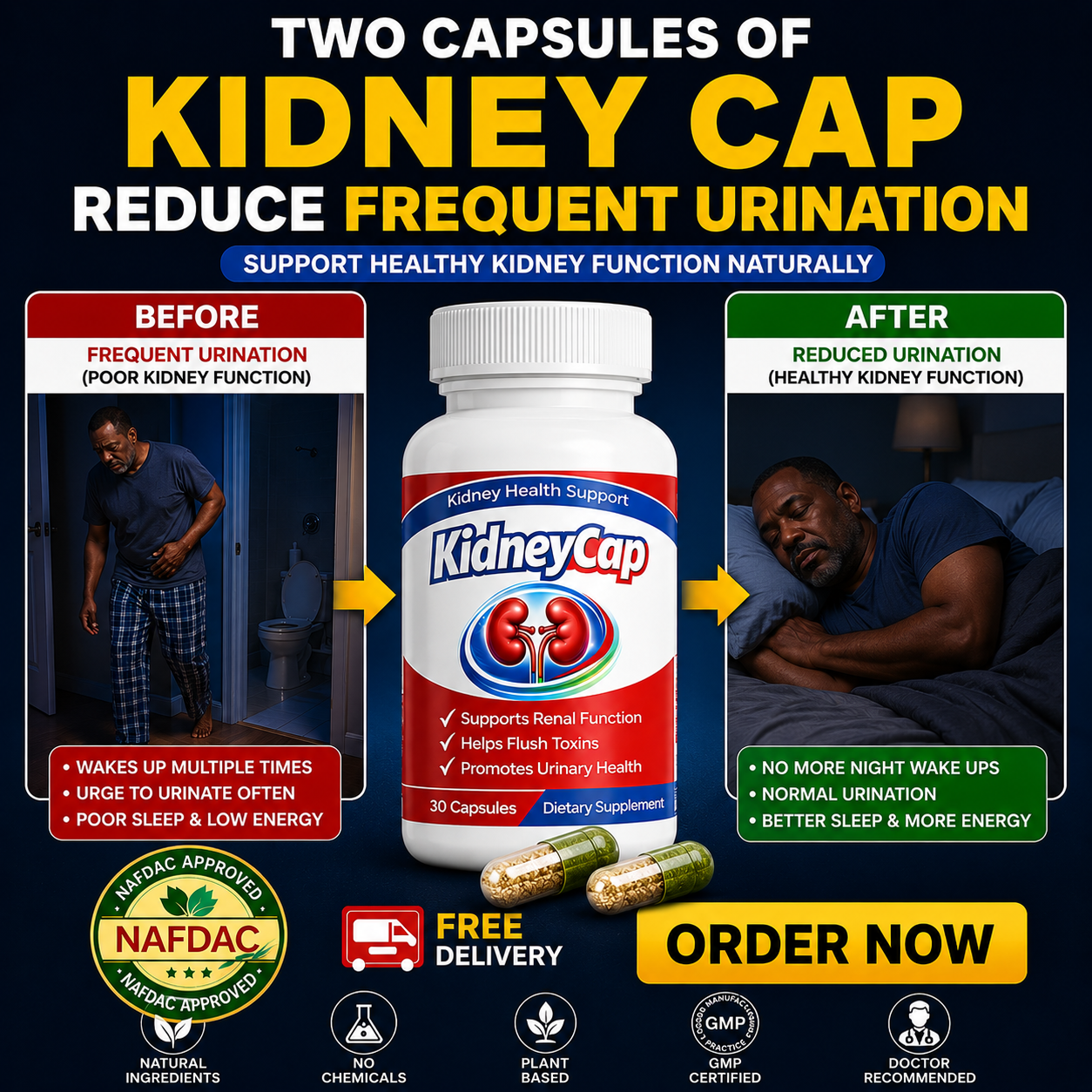 Wellness Hope Facebook ad: DON'T WAIT UNTIL YOUR KIDNEYS FORCE YOU TO PAY ATTENTION.PAY