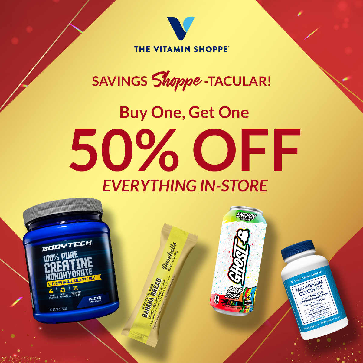 The Vitamin Shoppe Facebook ad