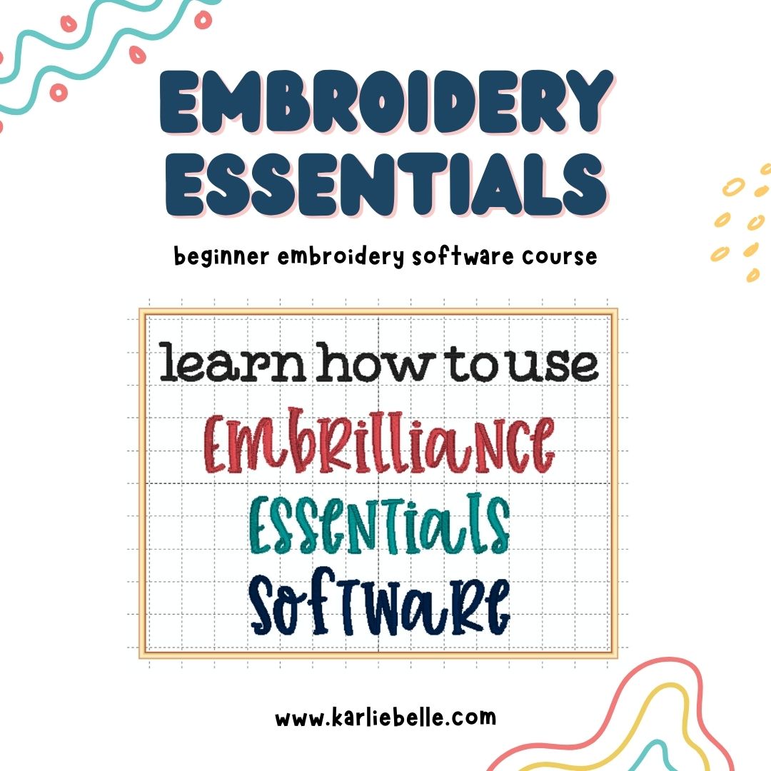 Karlie Belle Facebook ad: Embark on a journey of creativity with Embroidery…