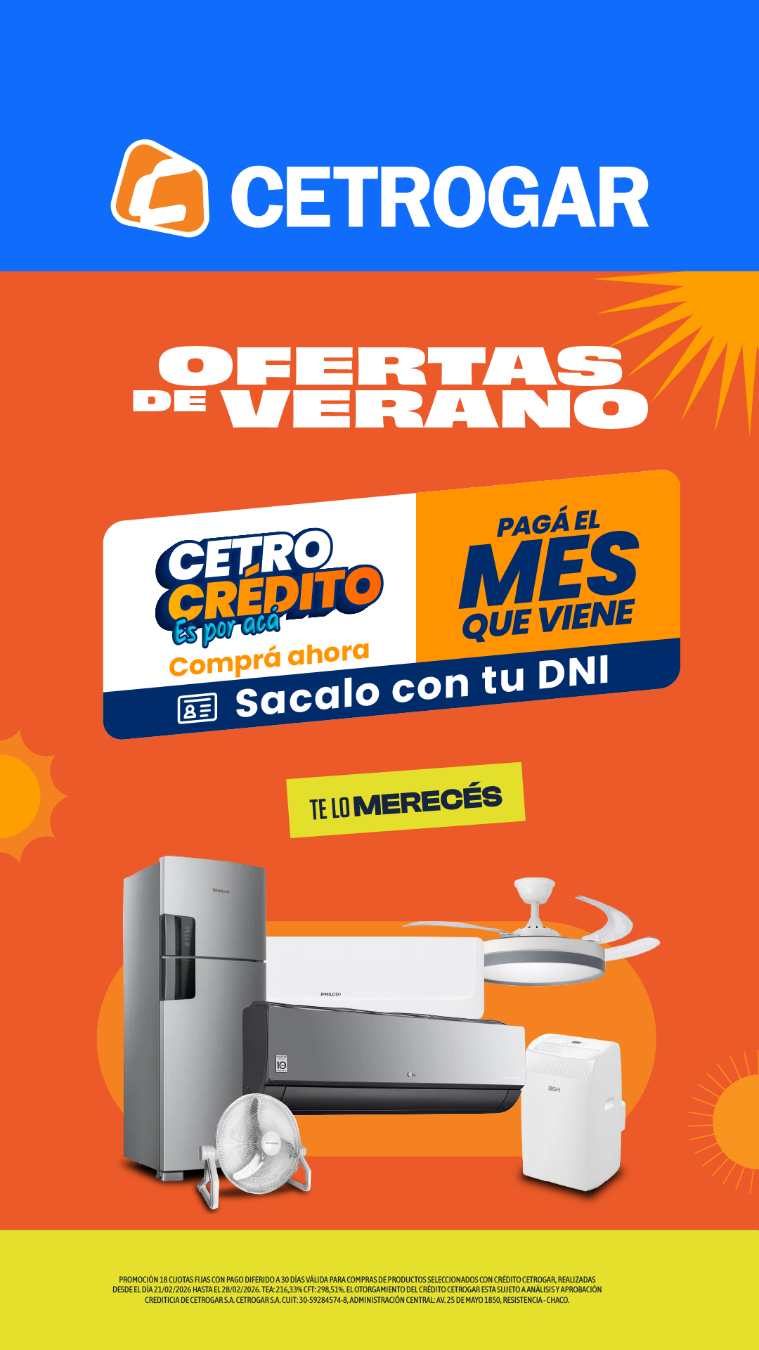 CETROGAR Facebook ad