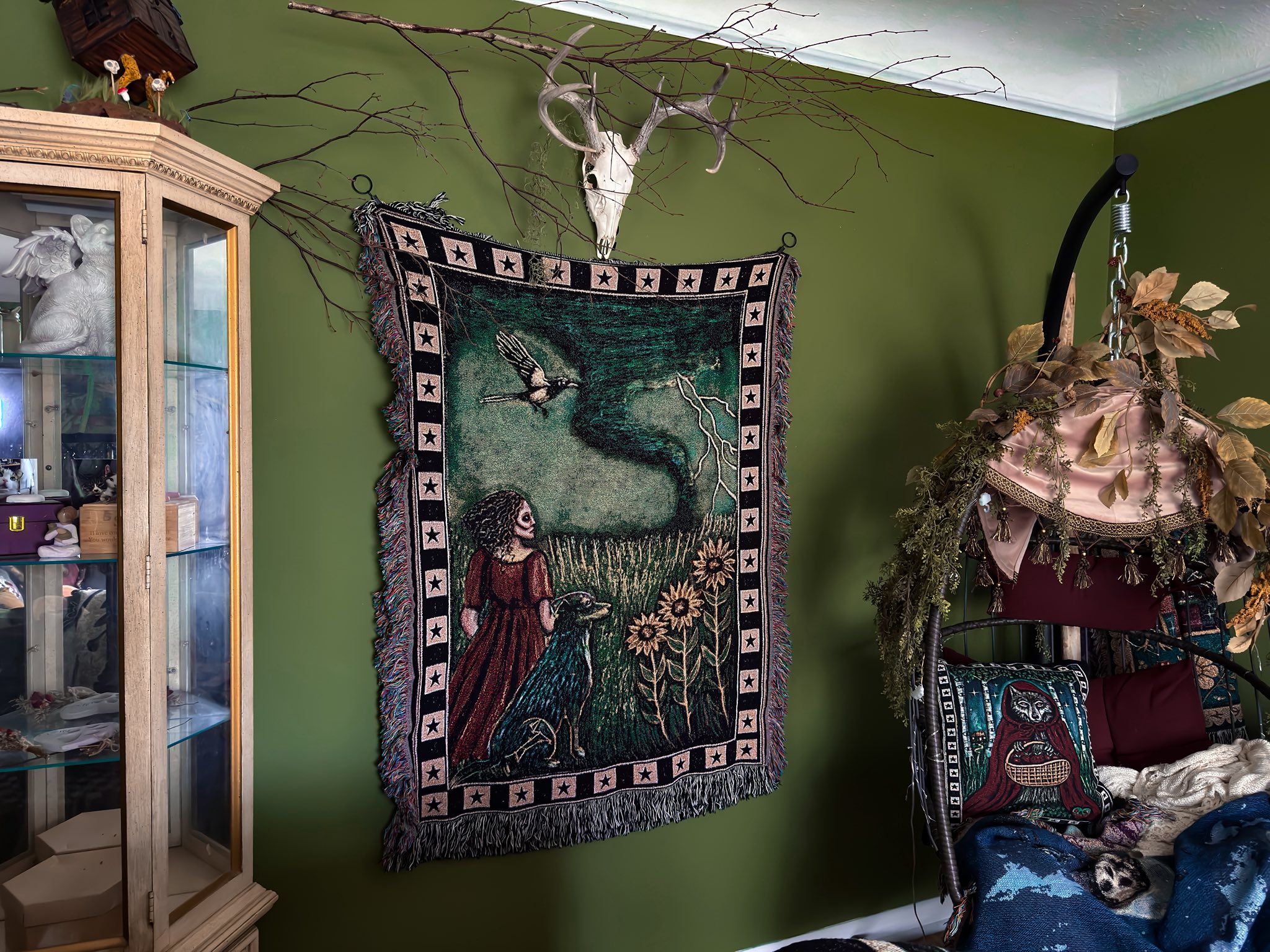 The Macabre Magpie Facebook ad: Because life has been throwing storms our way…
