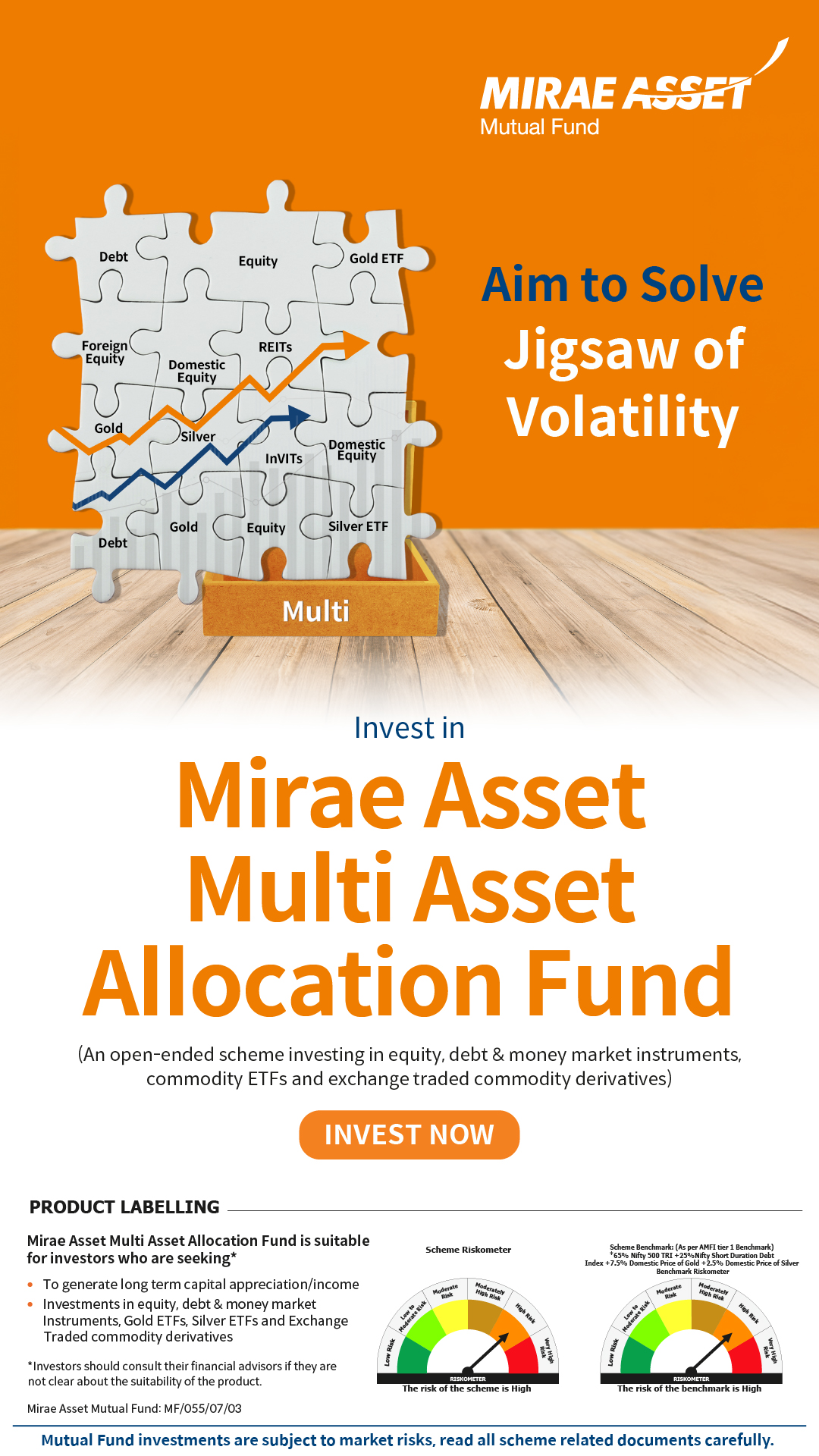 Mirae Asset India Facebook ad