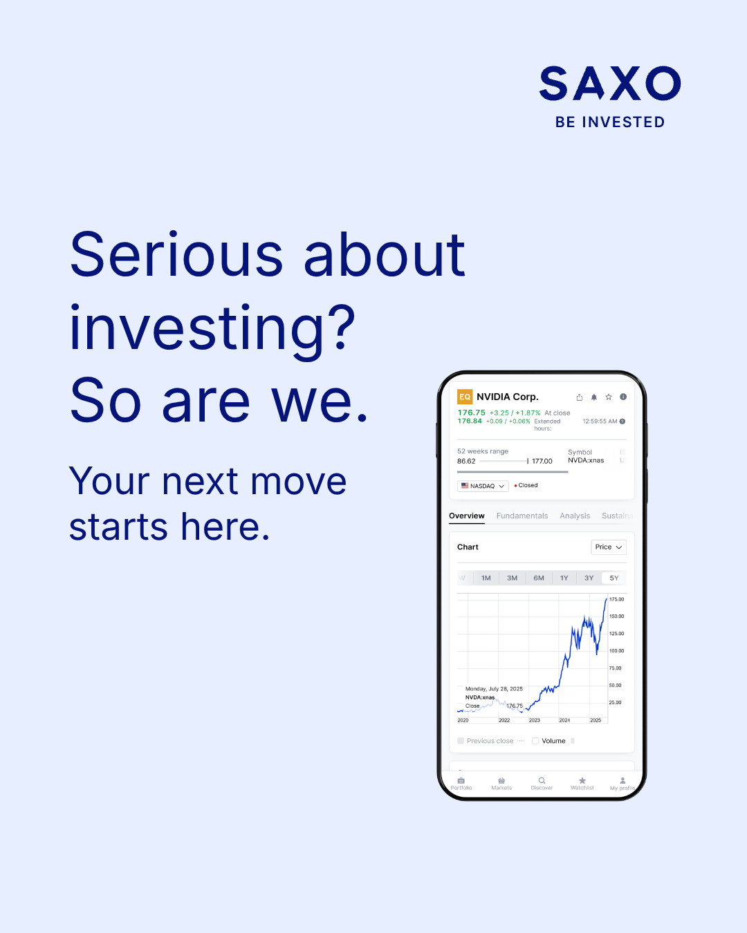Saxo Bank MENA Facebook ad
