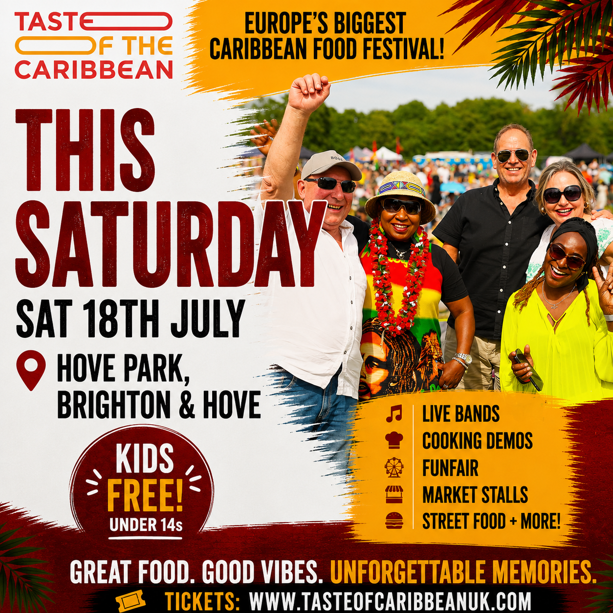 Taste Of The Caribbean Food & Drink Festival Facebook ad