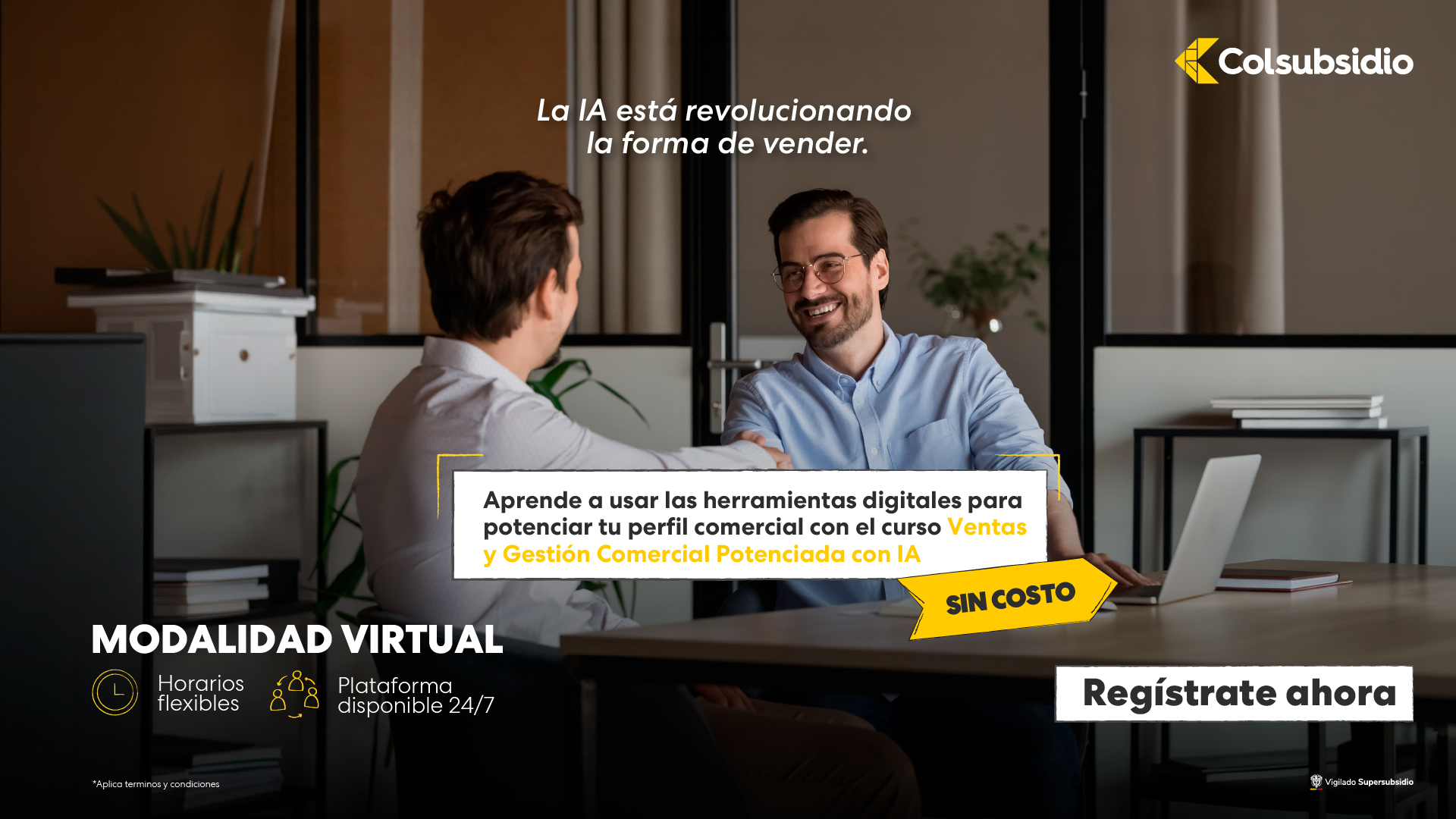 Colsubsidio Facebook ad from Jul 1, 2026
