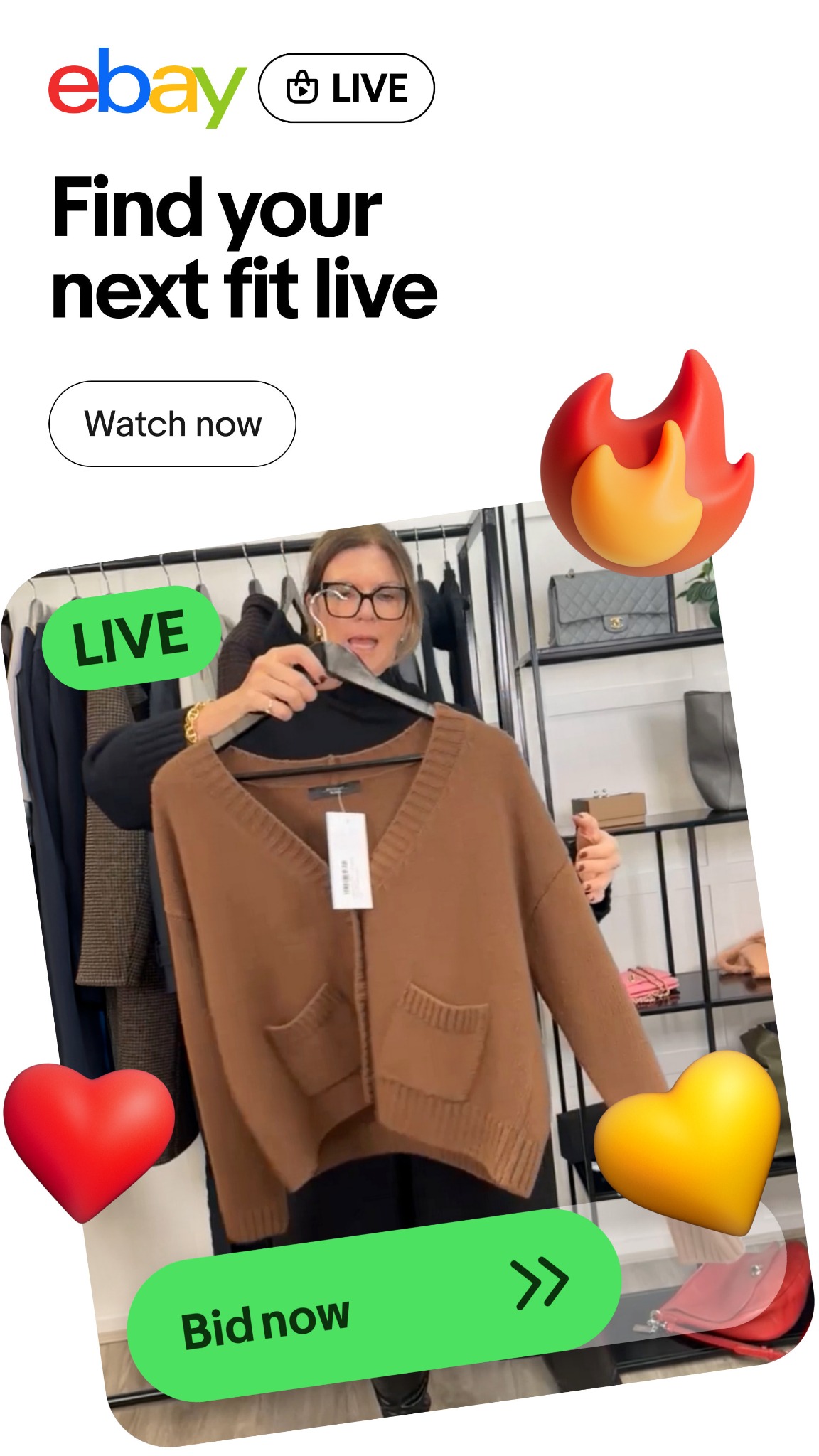 eBay Live UK Facebook ad