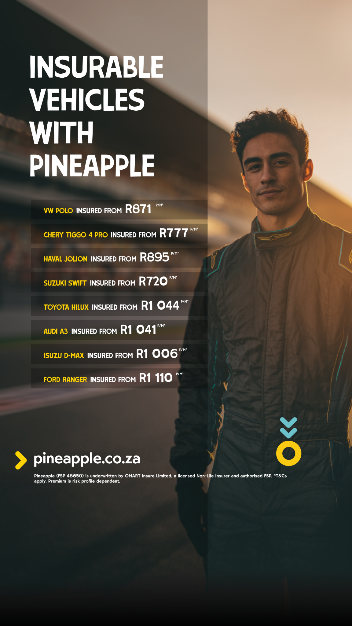 Pineapple Facebook ad