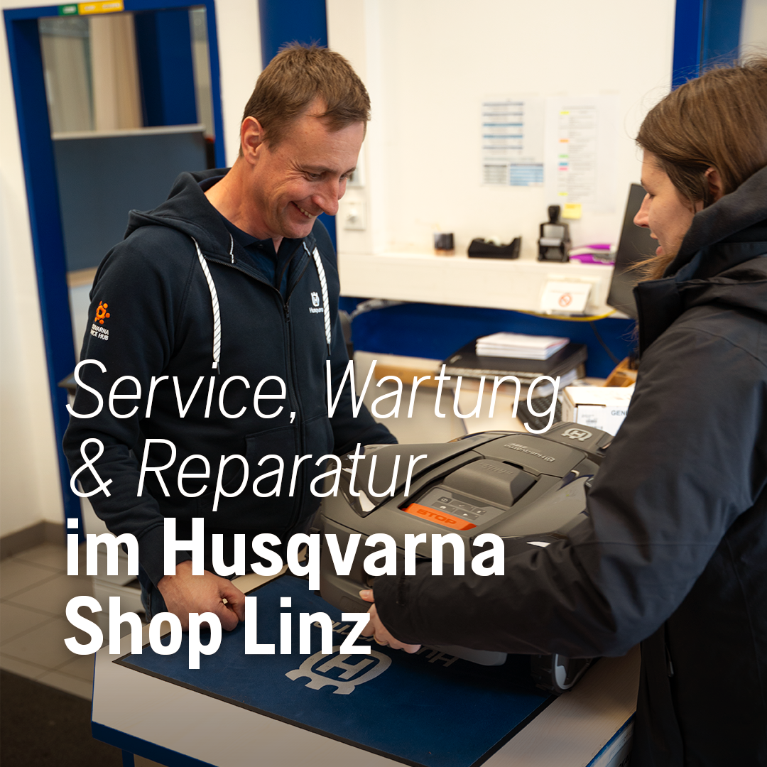 Husqvarna Facebook ad: Husqvarna Shop Linz