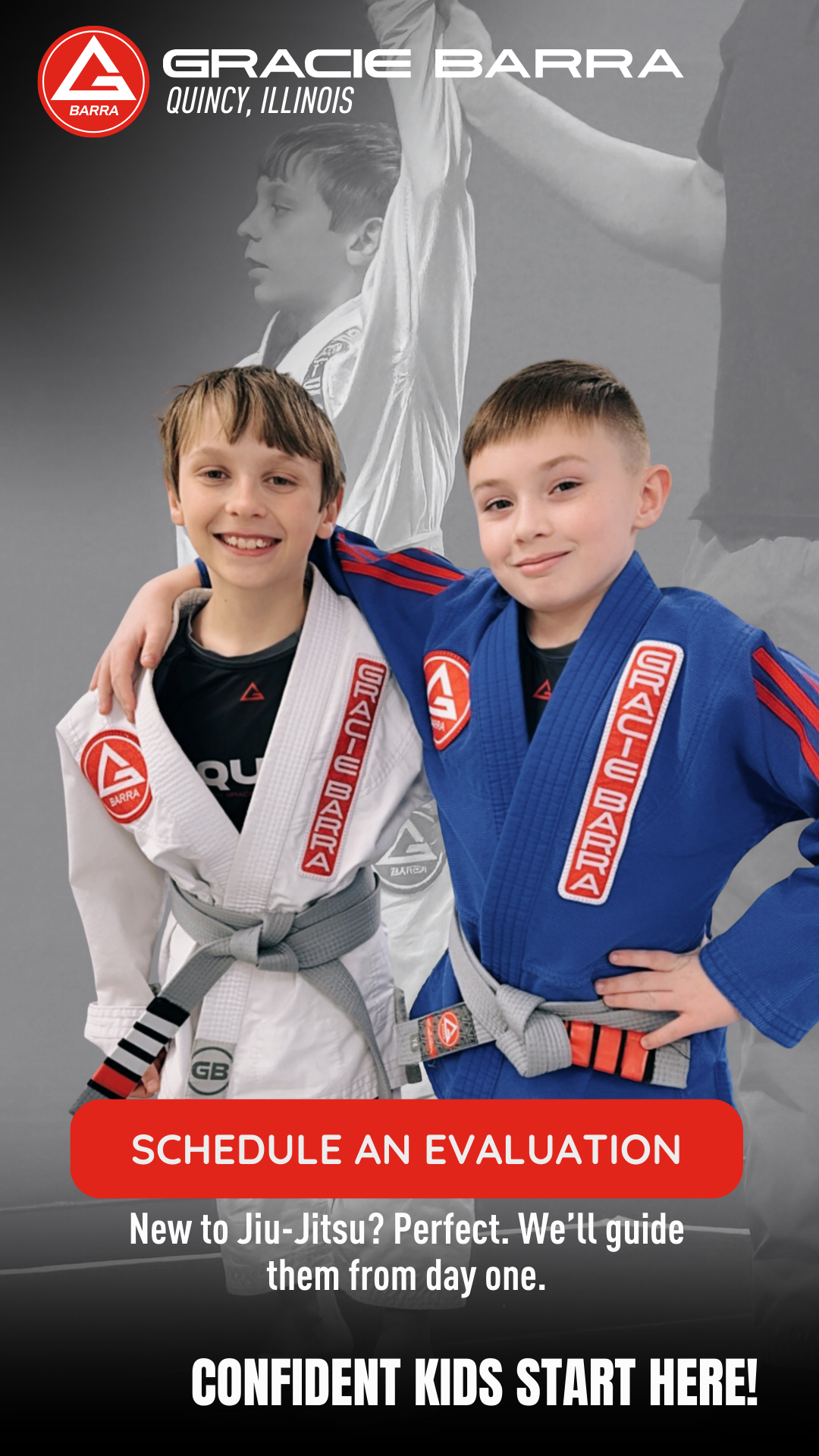 Gracie Barra Quincy Facebook ad from Mar 12, 2026