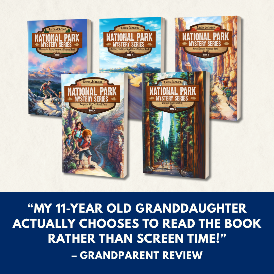 National Park Mystery Series Facebook ad