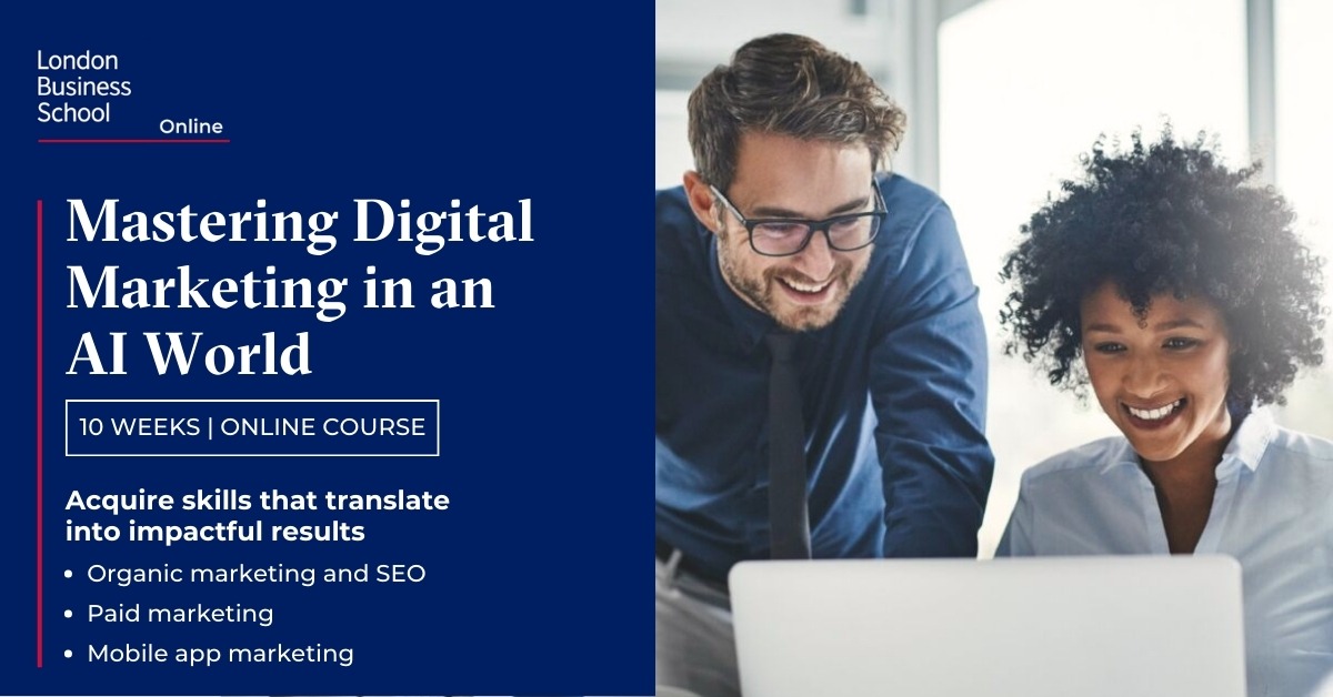 London Business School Facebook ad