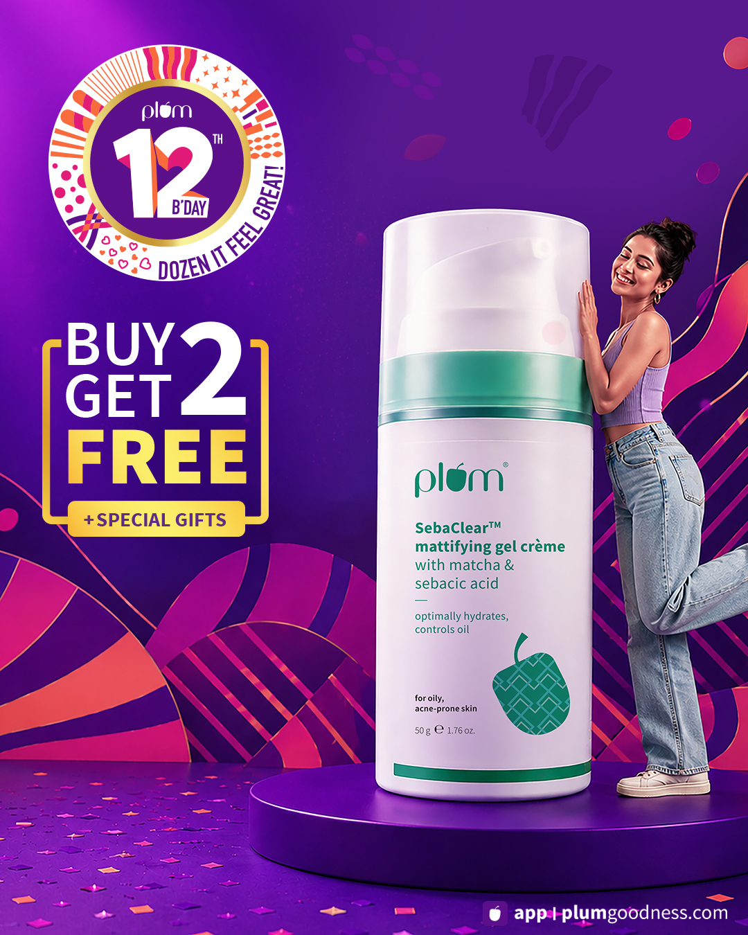 Plum Facebook ad
