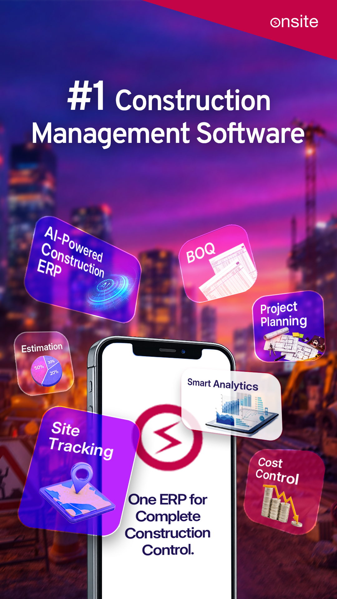 Onsite - Construction App Facebook ad